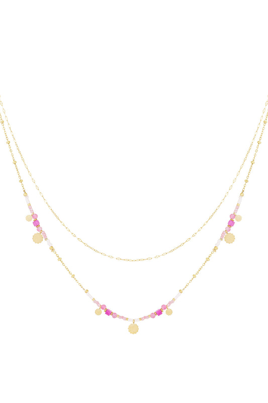 Ketting pretty pink