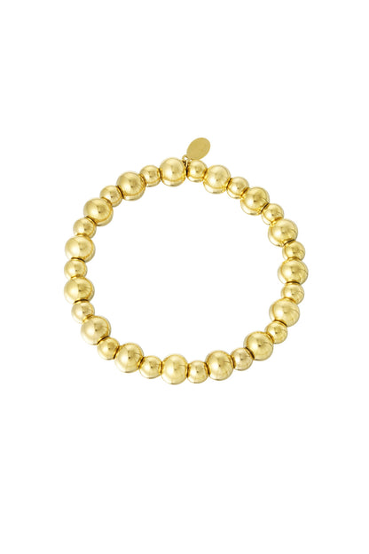 Armband golden beads